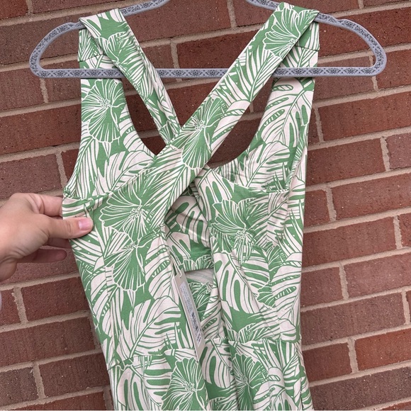 Pact Dresses & Skirts - Green Leaf Print Pact Dress